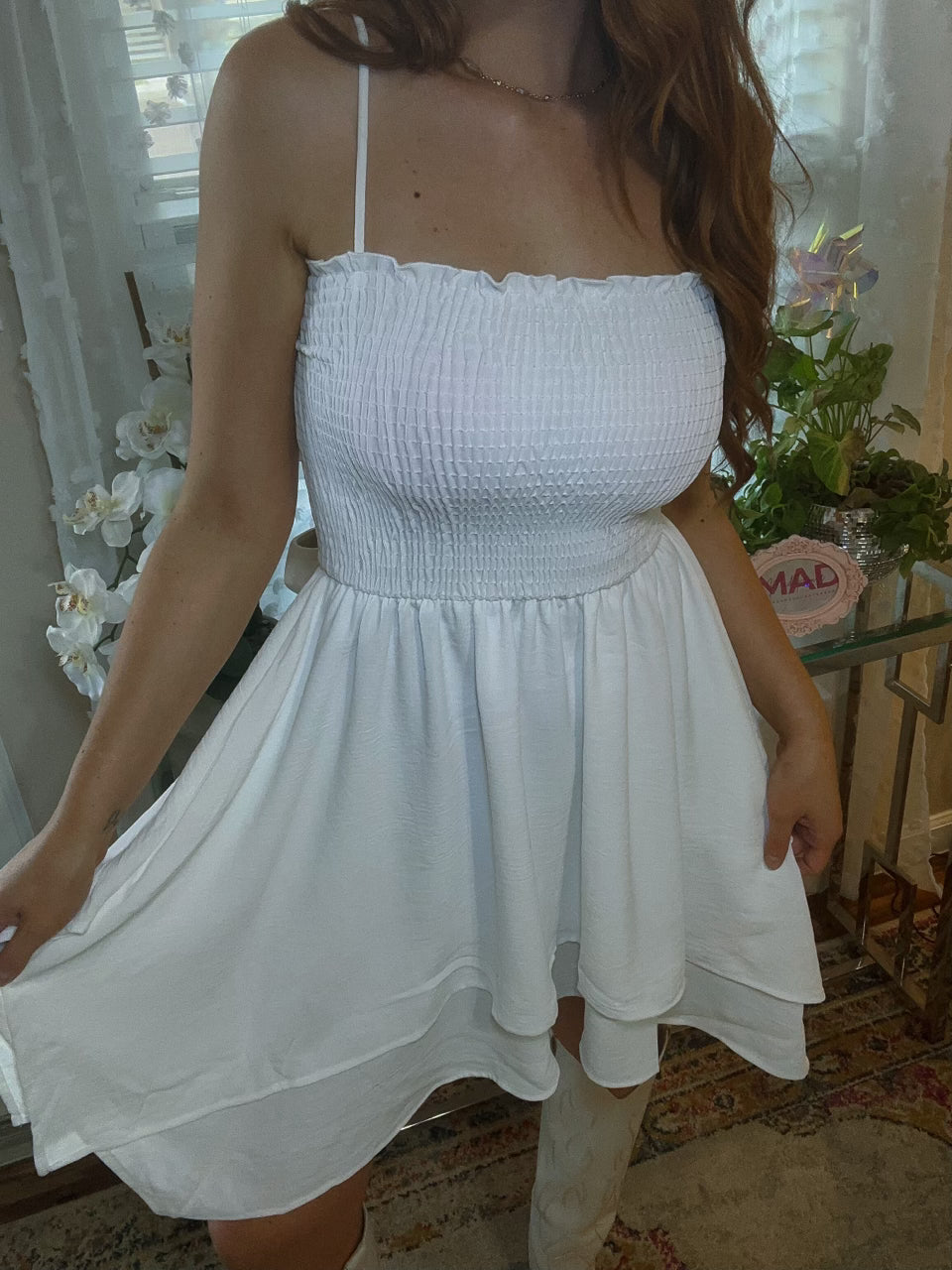 Summer Fun White Dress