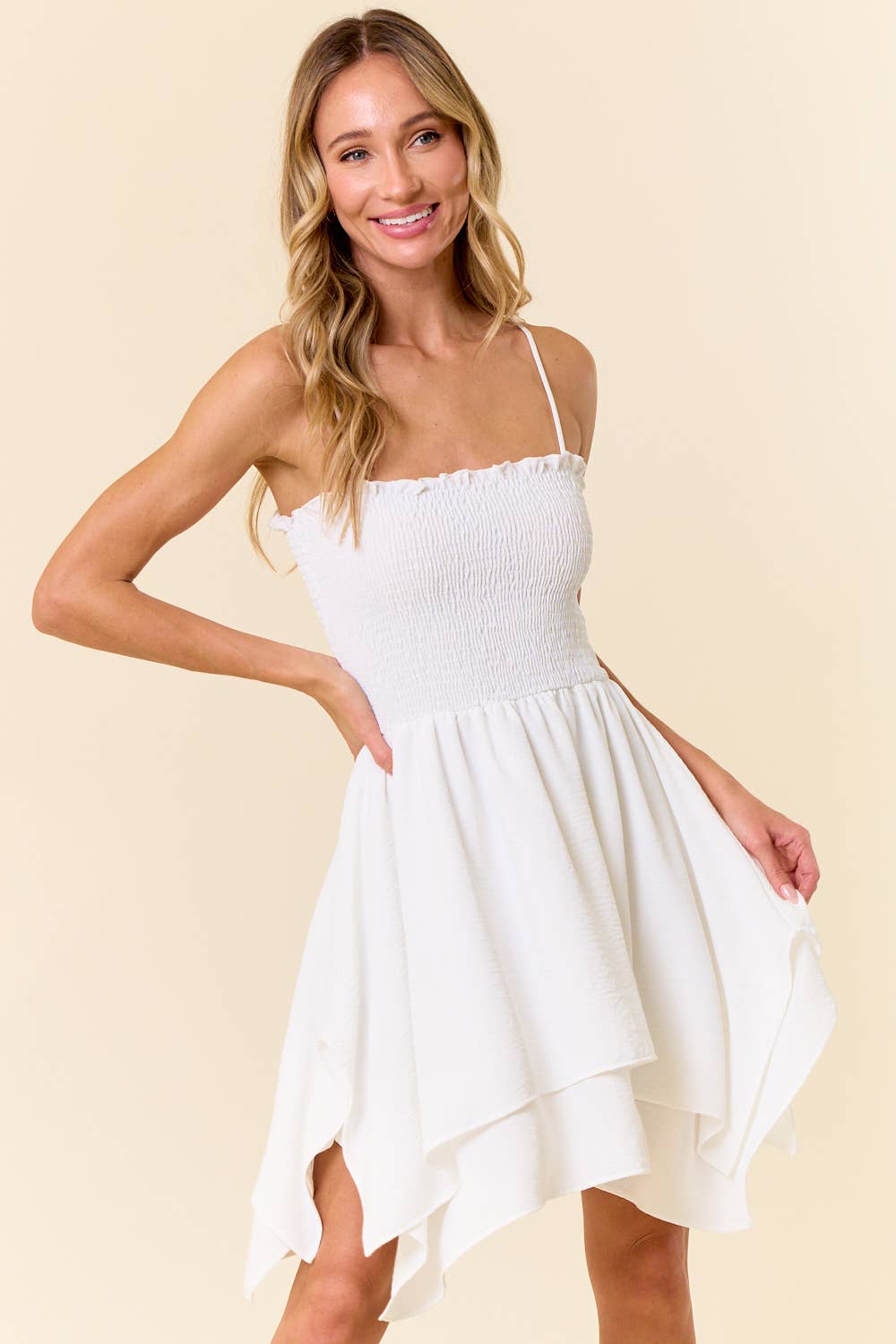 Summer Fun White Dress